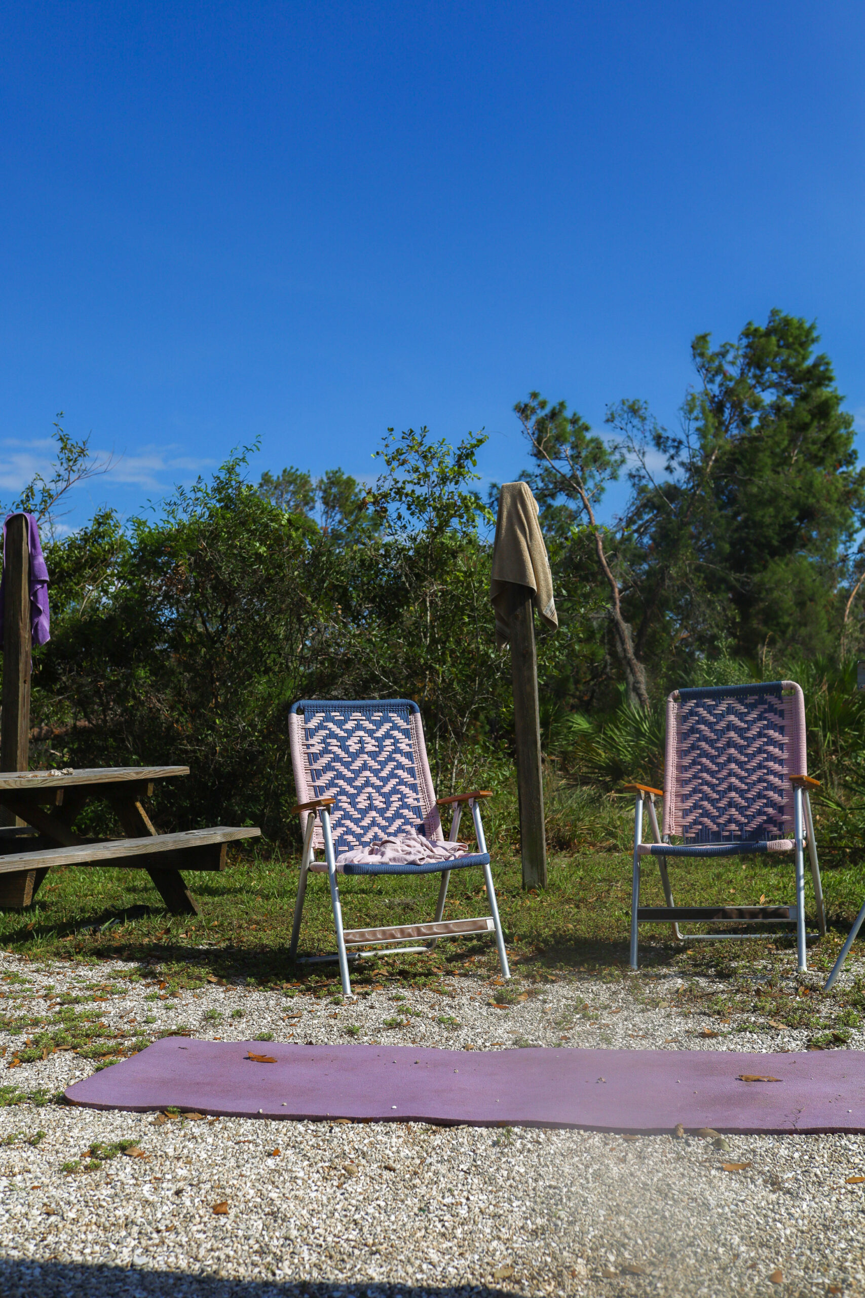 Camping in Florida State Park Campground